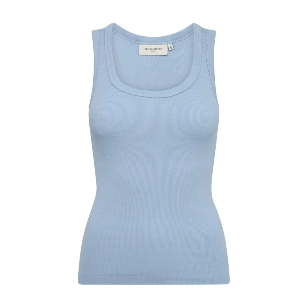 Copenhagen Muse Mouwloze Muse Top Cmsiv-To Blue Dames