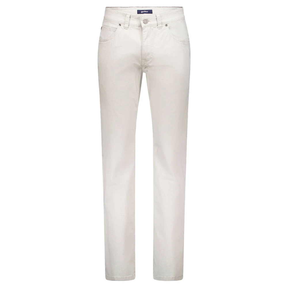 Gardeur Moderne Fit 5-Pocket Broek White Heren