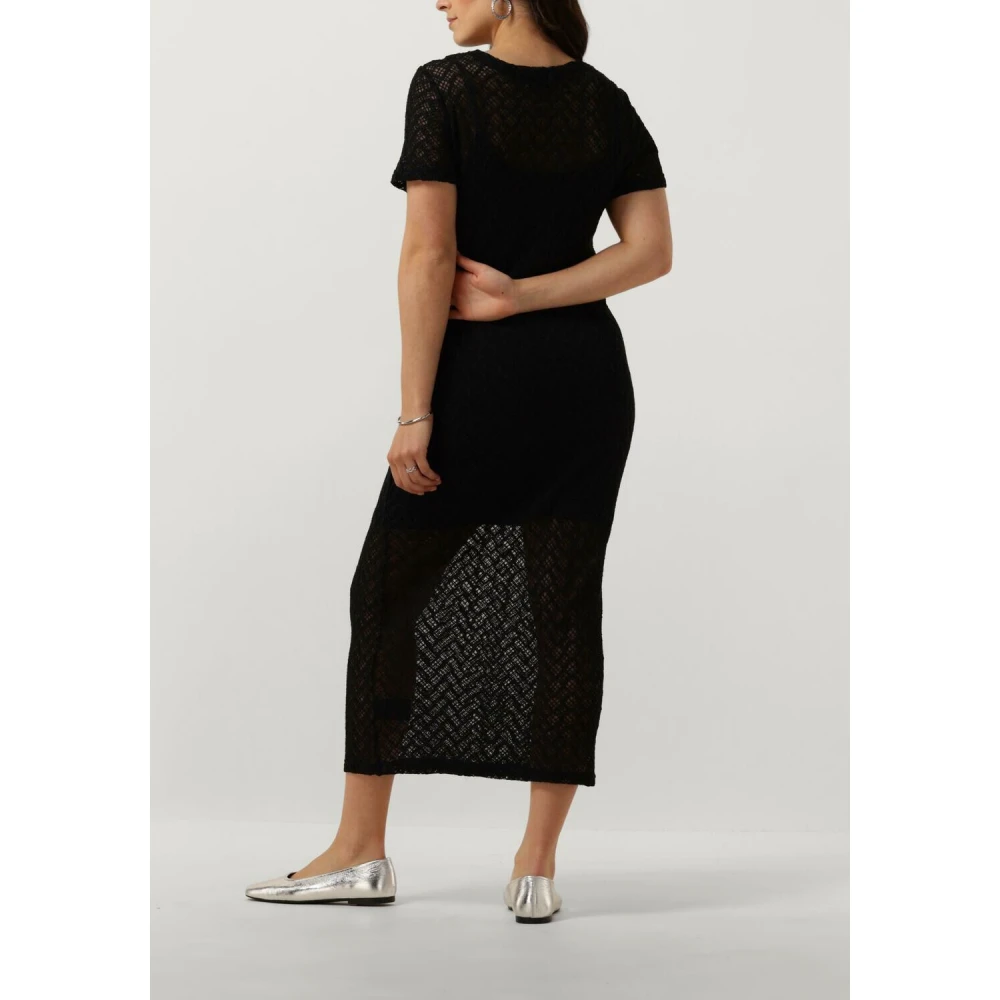 Modström Zwarte Maxi Jurk Hendrickmd Stijl Black Dames