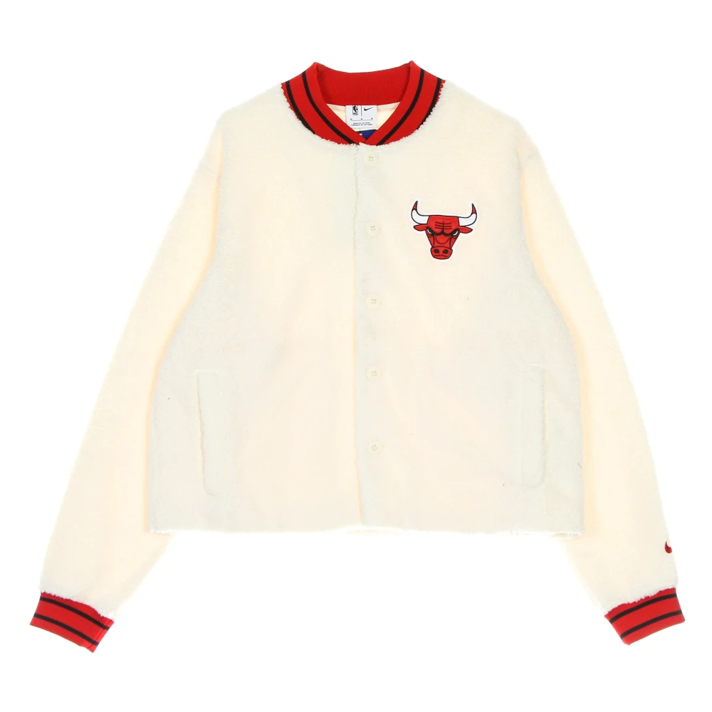 Nike NBA Courtside Jack met Chicago Bulls Logo Beige Dames