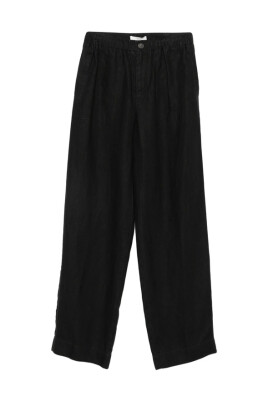 Pantalon à jambe large en crêpe de laine pour femme | Ralph Lauren® FR