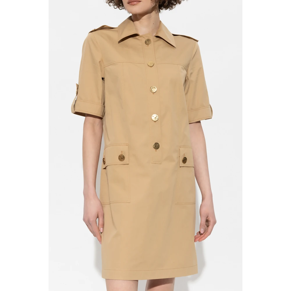 TORY BURCH Camp jurk Brown Dames