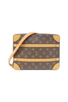 pre-owned-canvas-shoulder-bags