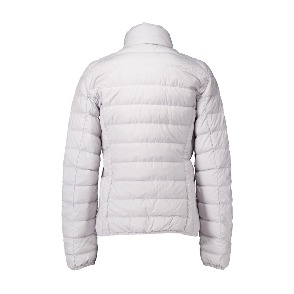 Parajumpers Geena Gewatteerde Lichtgrijze Jassen White Dames
