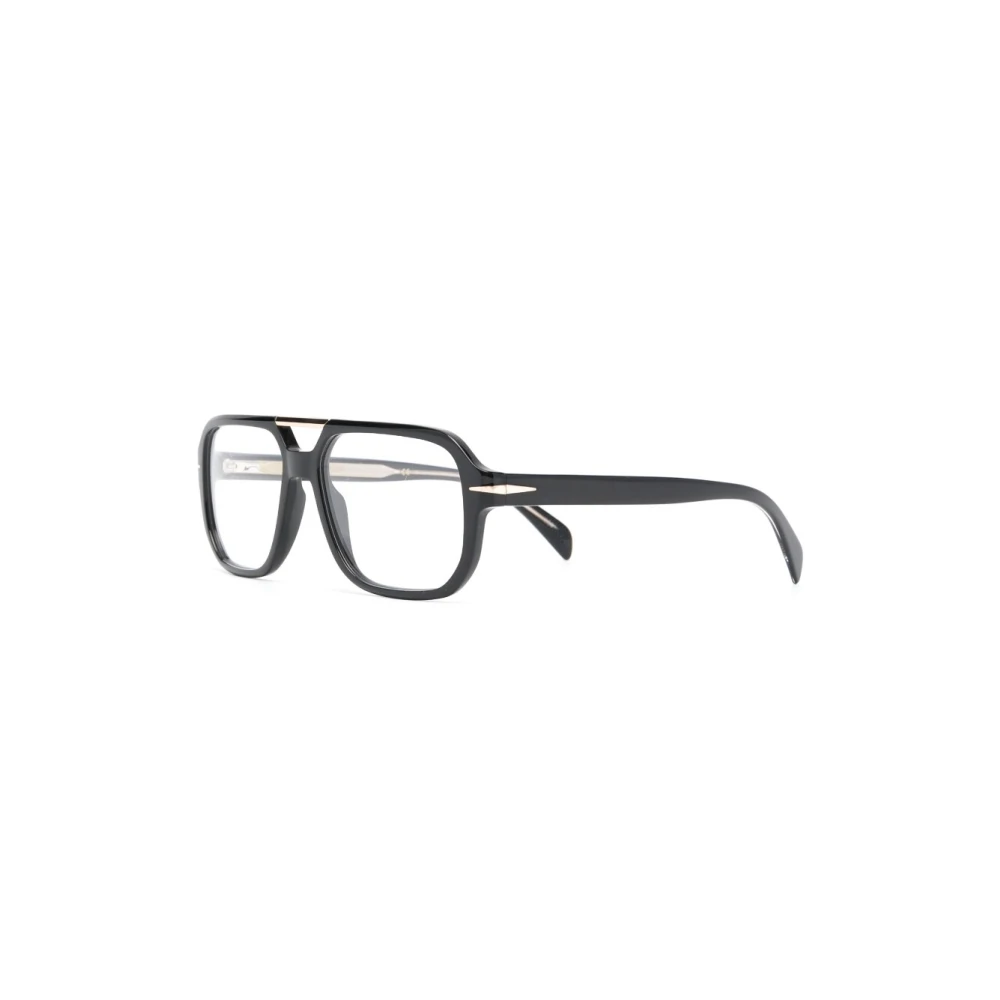 Eyewear by David Beckham Zwarte Optische Bril veelzijdig en stijlvol Black Heren