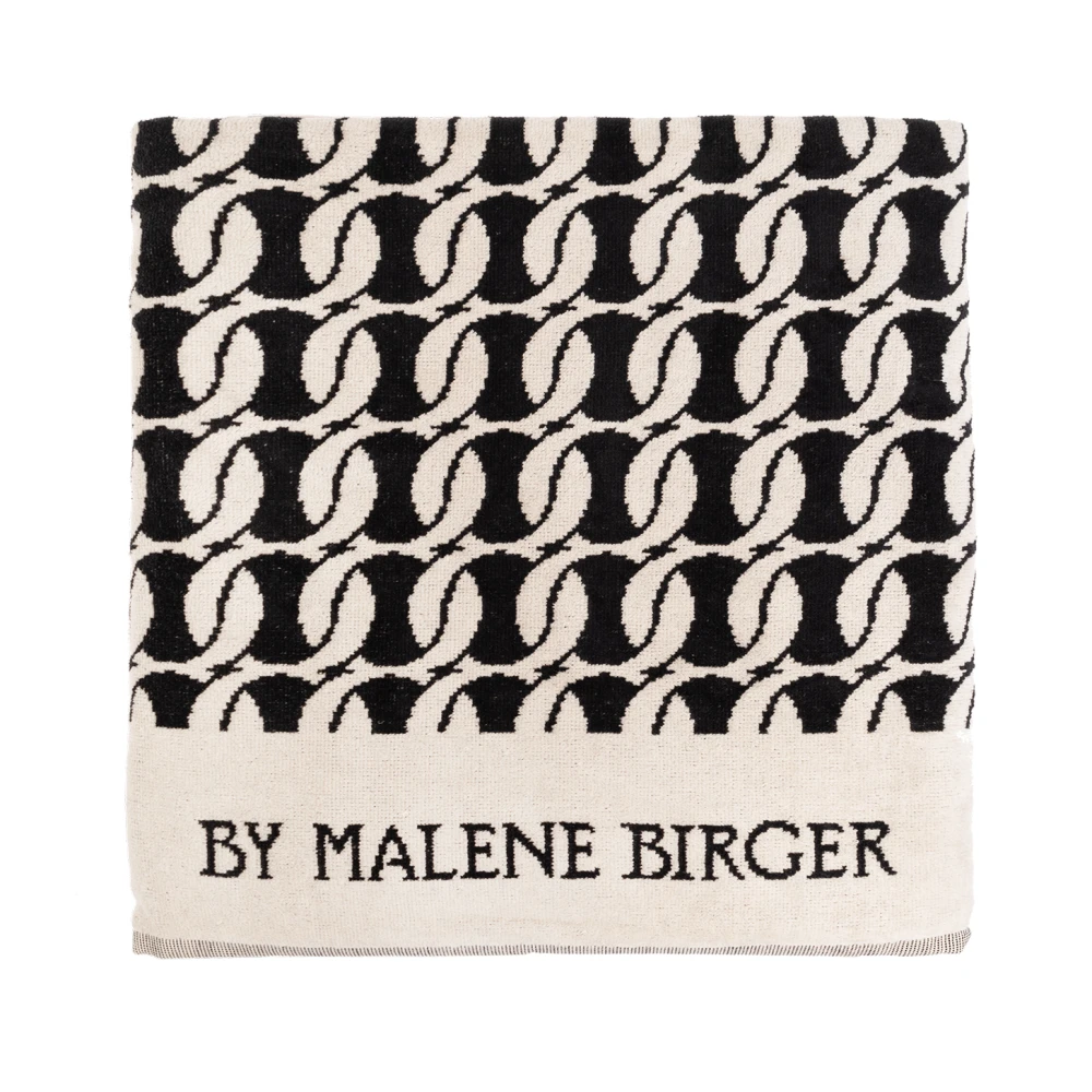 By Malene Birger Lemora monogram handdoek By Herenne Birger Beige Dames