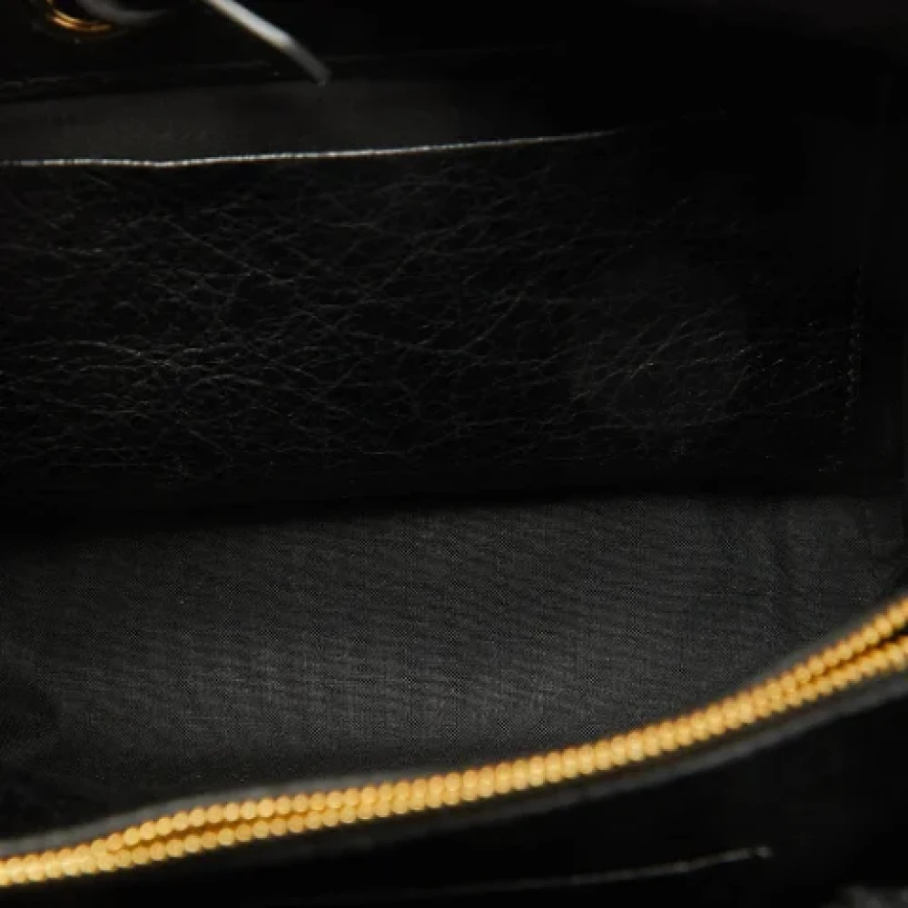 Balenciaga Vintage Pre-owned Leather balenciaga-bags Black Dames
