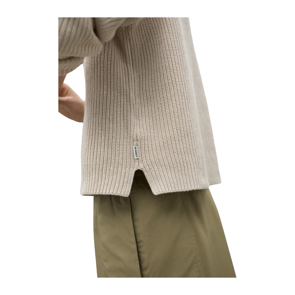 Ecoalf Gebreide Dames Mist Sweater Gray Dames