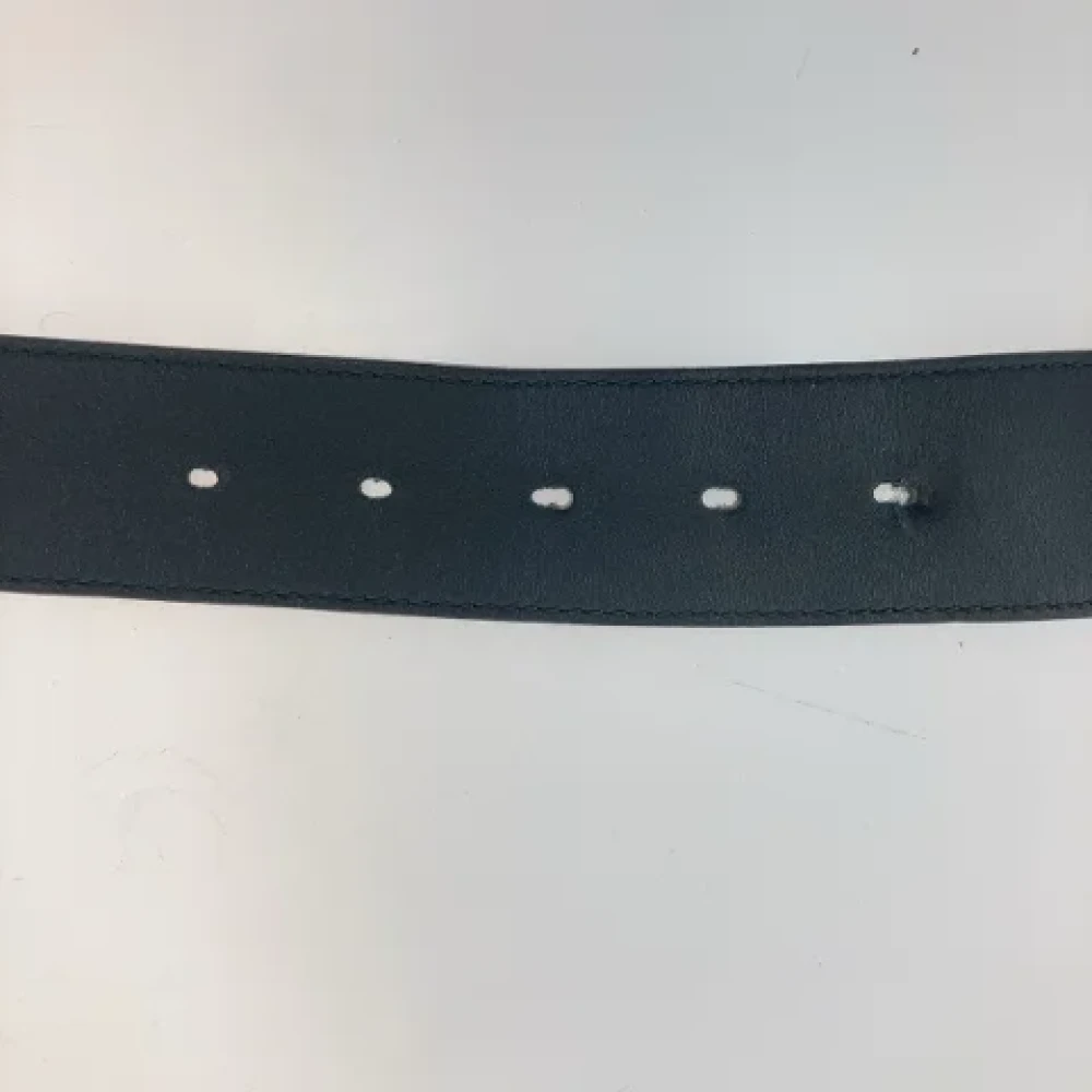Gucci Vintage Pre-owned Leather belts Black Heren