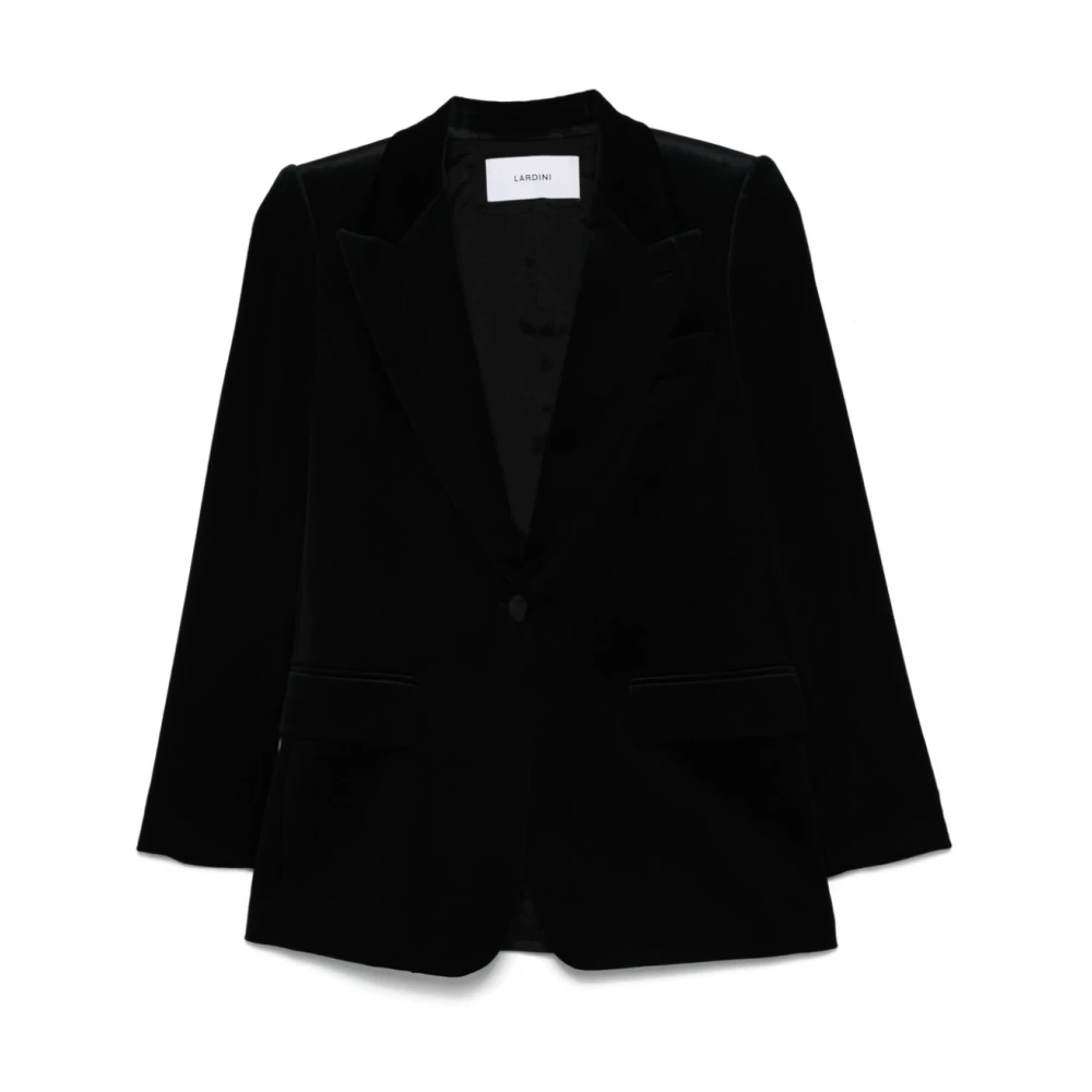 Lardini Zwarte Herenjassen Black Dames