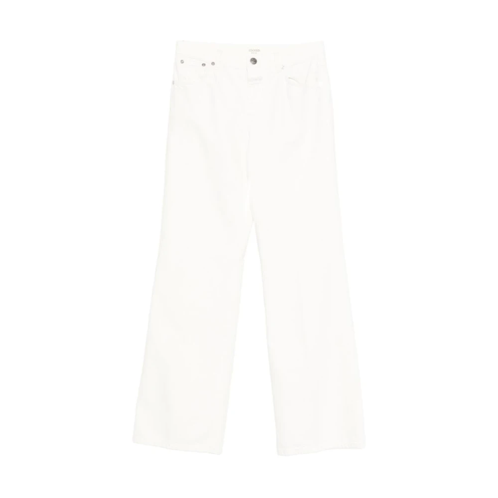 Closed Women's Beige Straight Jeans - Straight Fit Jeans - W28 L32 - Jeans