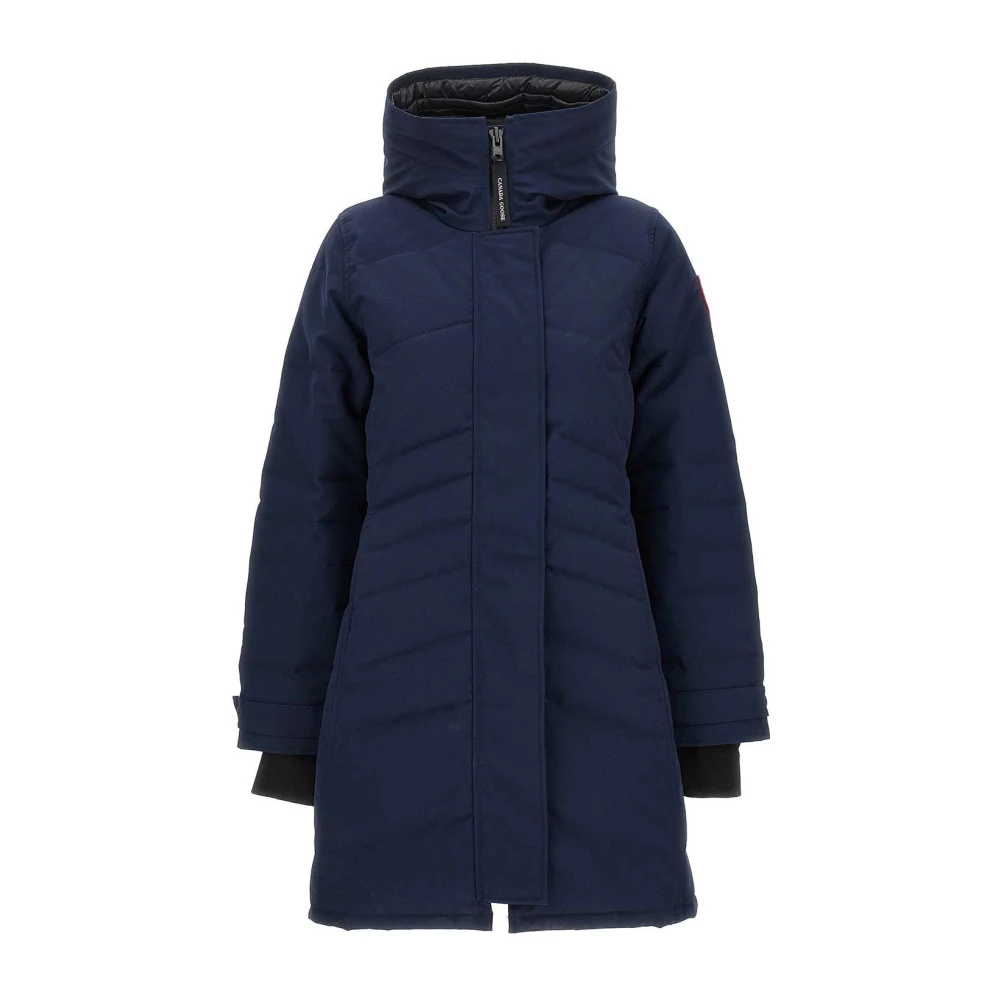 Canada Goose Italiensktillverkad Regular Fit Jacka Blue, Dam