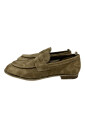 velour-loafer-olivbeige-leather-sole
