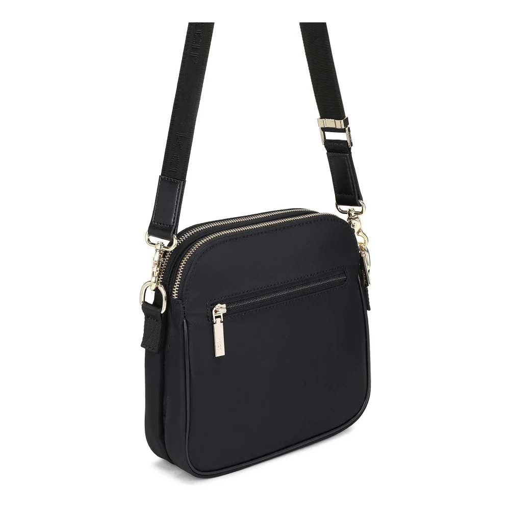 Kazar Dames zwarte messenger tas Black Dames