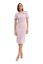 robe-midi-crayon-rose-avec