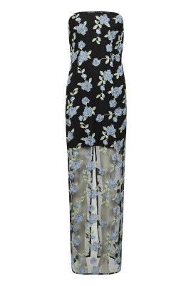 floral-mesh-tube-dress