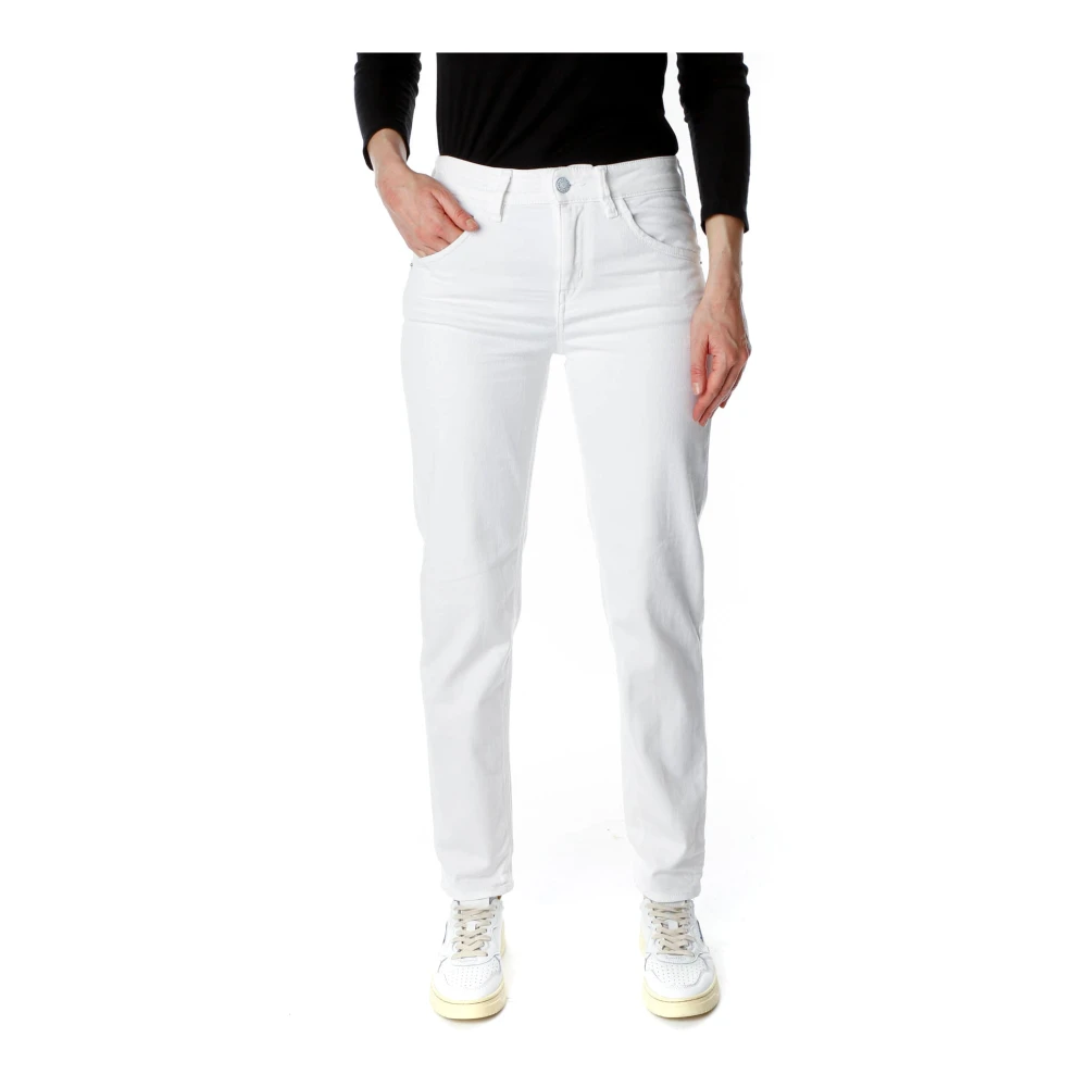 Drykorn Women's White Slim-Fit Jeans - Slim Fit Jeans - W28 L34 - Jeans