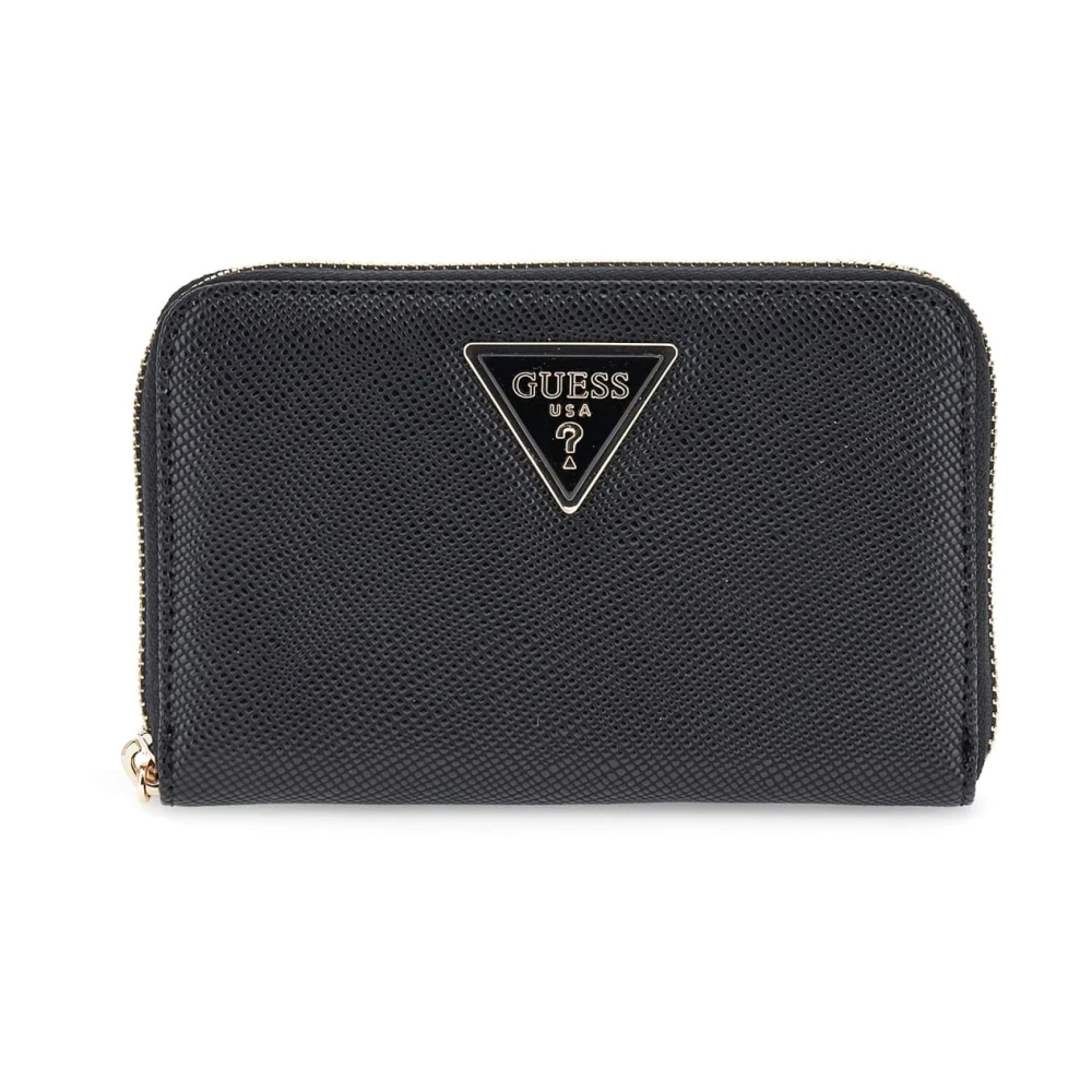 Guess Donna Nero Laurel Saffiano Wallet