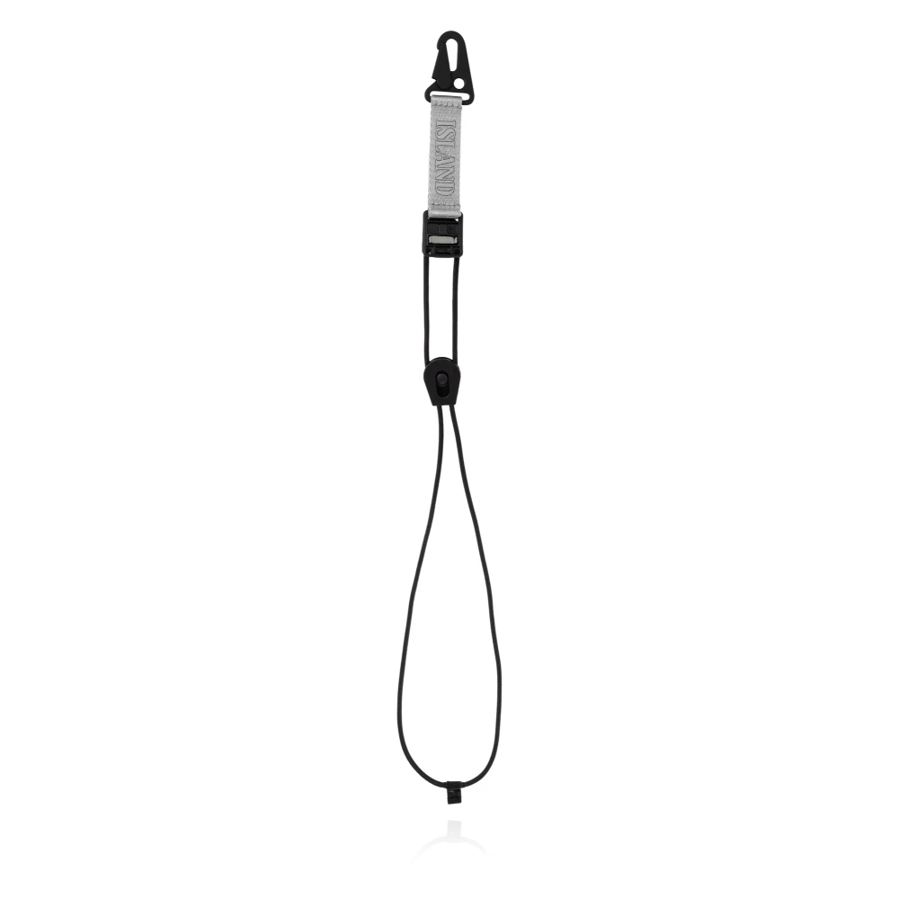 Stone Island Lanyard met logo Gray Heren