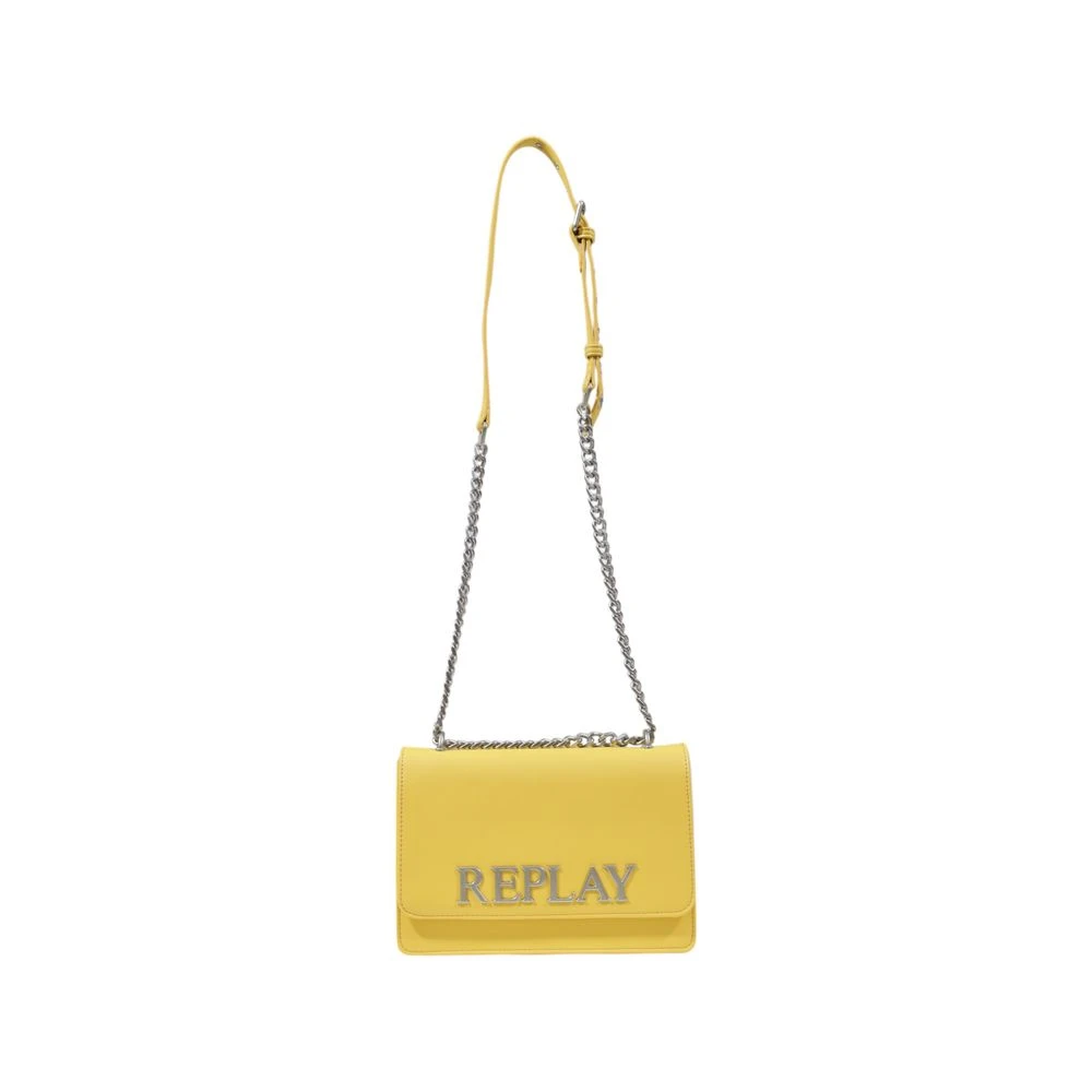 Replay Polyester Handtas Yellow Dames
