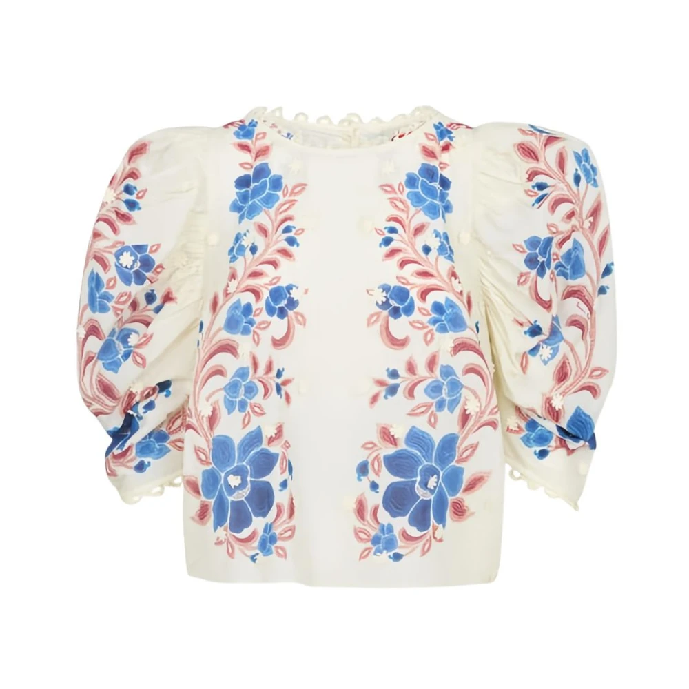 Farm Rio Women's Renata Floral Blouse