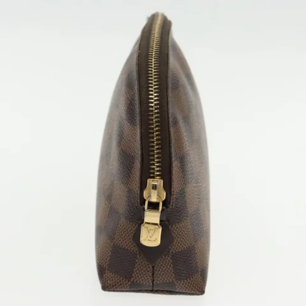 Louis Vuitton Vintage Pre-owned Canvas pouches Brown Dames