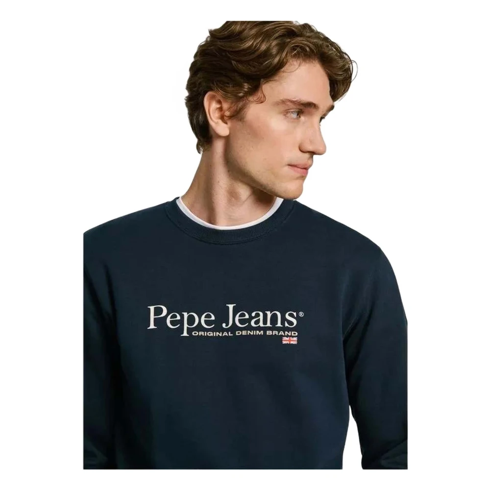 Pepe Jeans Sean Hoodie Blue Heren