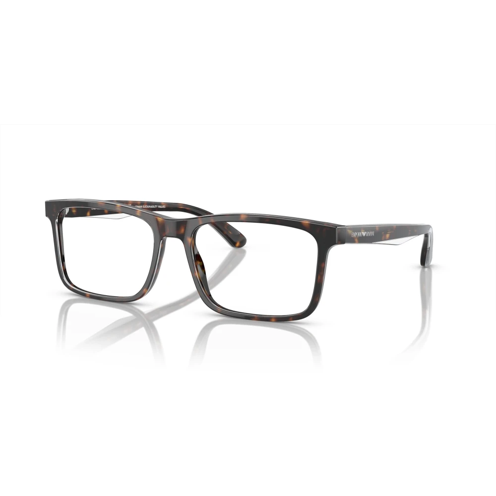 Emporio Ar i Stijlvolle brilmonturen in Havana kleur Brown Unisex