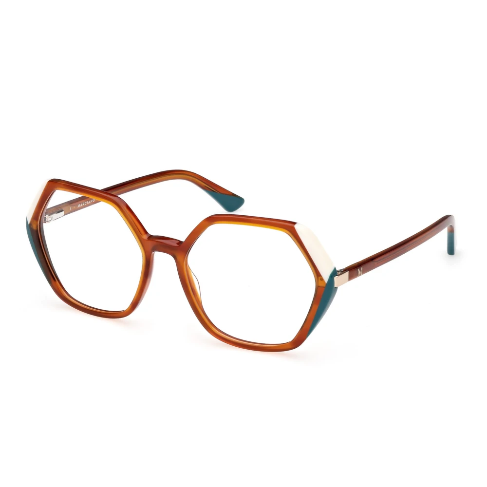 Guess Unisex Multicolor Geometric Frame - Glasses - 55 Mm - Accessories