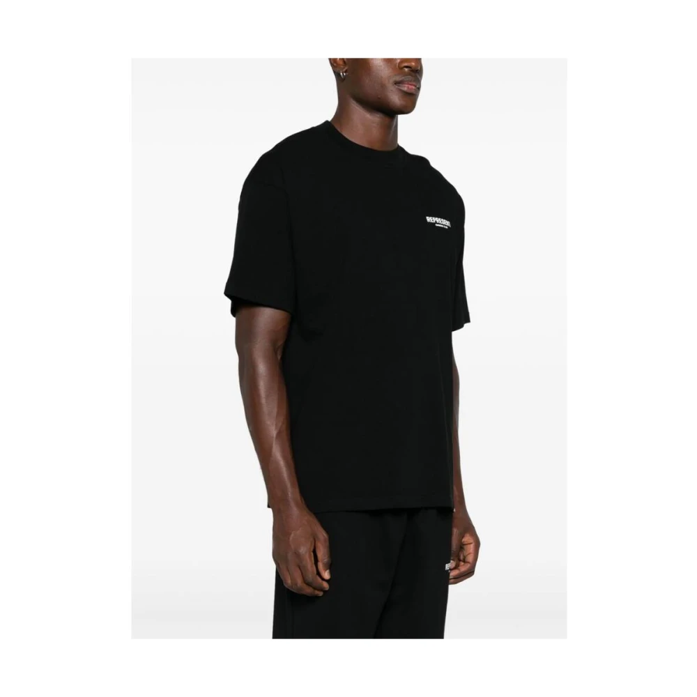 Represent Grafische Print Katoenen T-shirt Black Heren