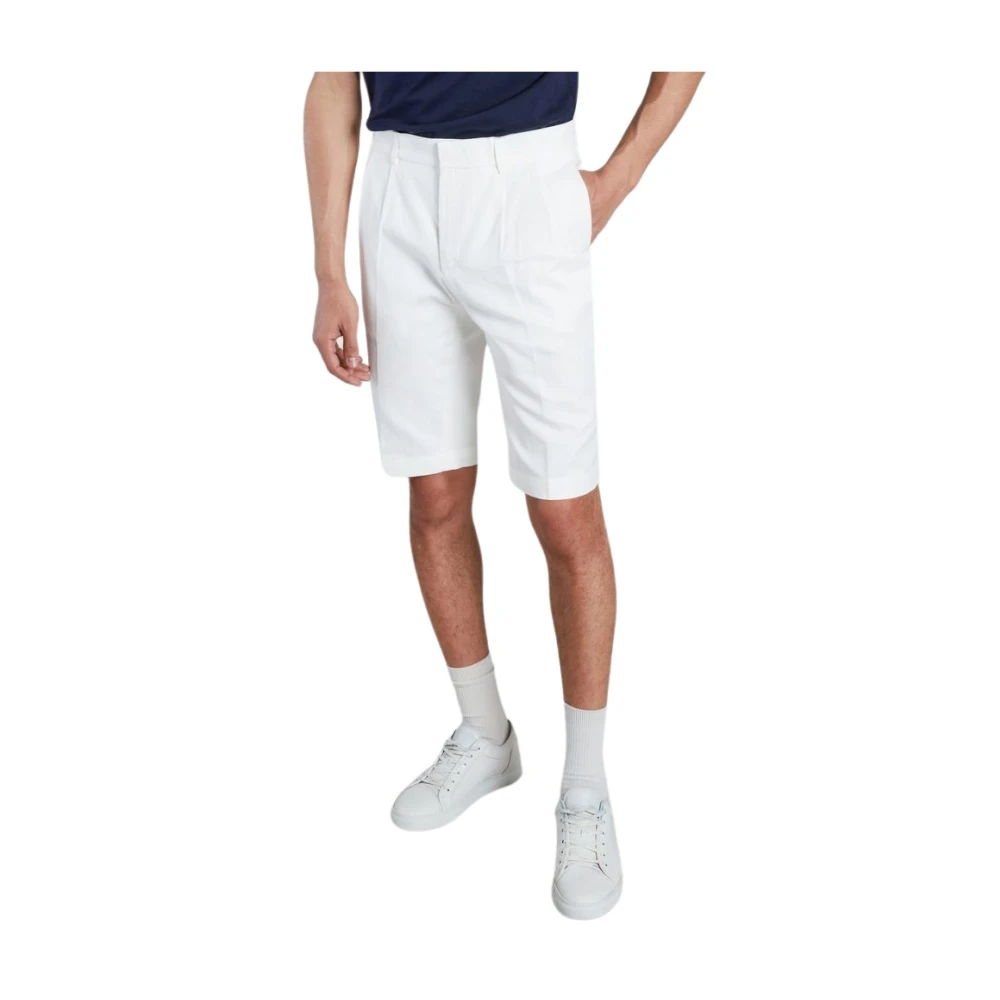 Harmony Hoge Taille Off-White Pio Shorts White Heren