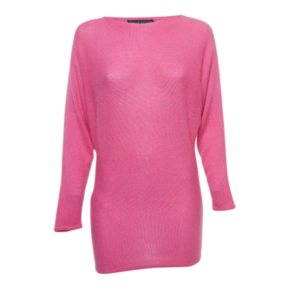 Ralph Lauren Pre-owned Cashmere tops Pink Dames