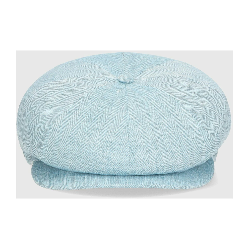 Borsalino Retro-geïnspireerde 8 Segment Pet Blue Unisex