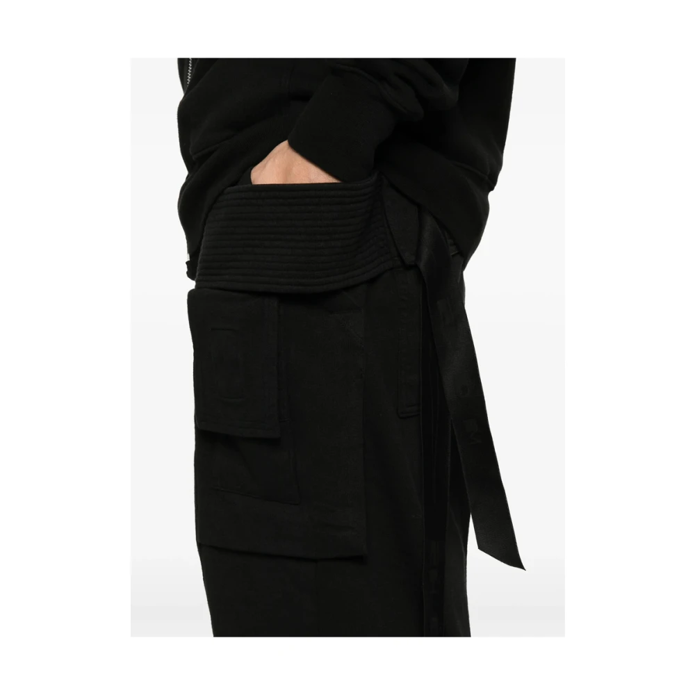 Rick Owens Cargo Shadow Broek Black Heren