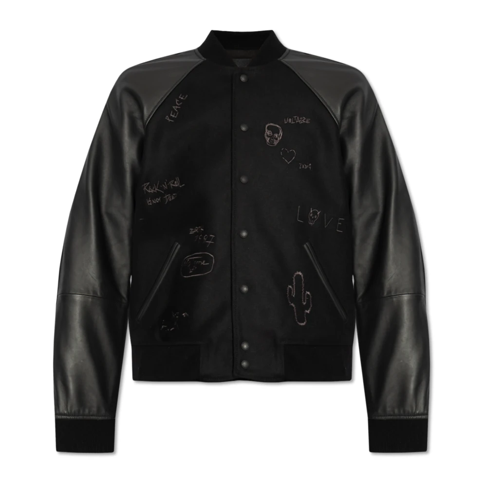 Zadig & Voltaire Boris bomberjack Black Heren