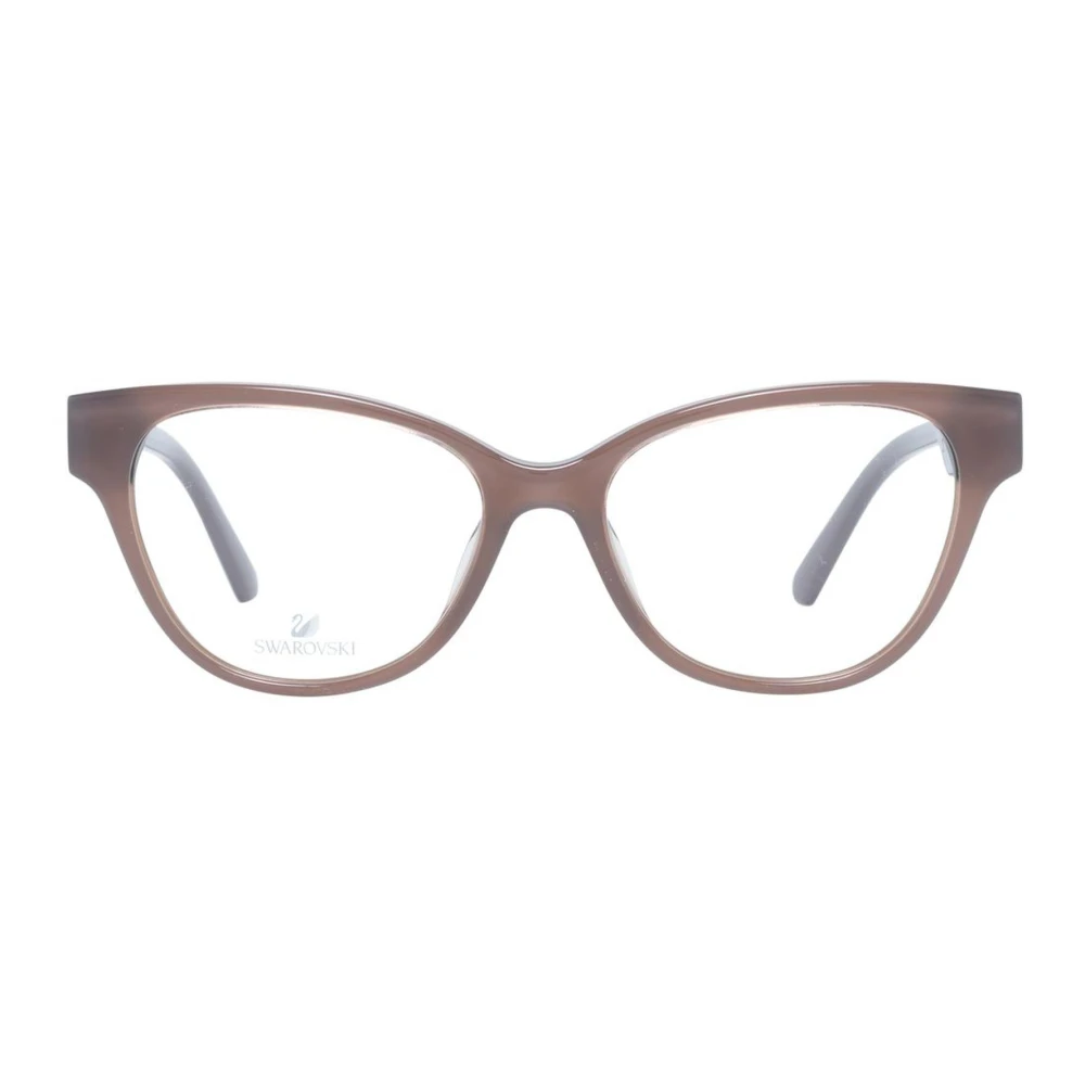 Swarovski Stijlvolle Cat Eye Optische Frames Purple Dames