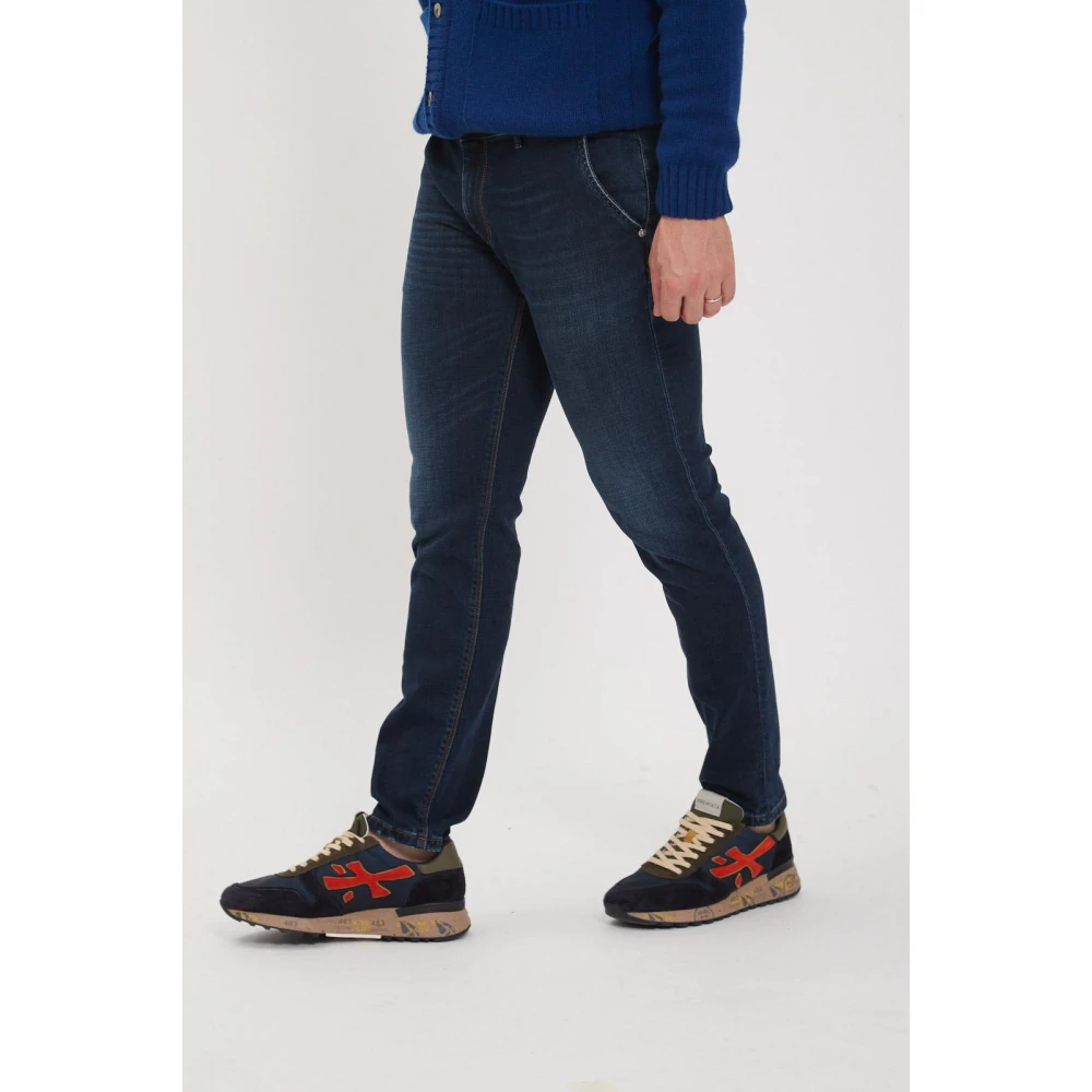 Re-Hash Mariotto Broek Blue Heren