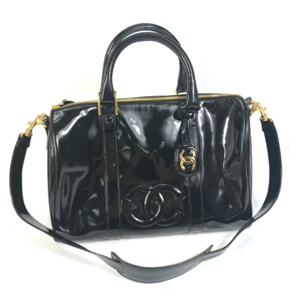 Chanel Vintage Pre-owned Fabric chanel-bags Black Dames