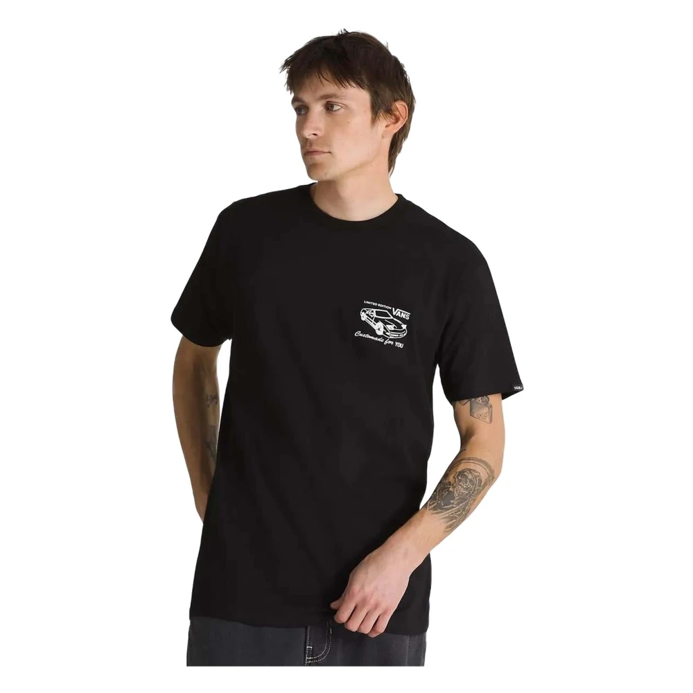 Vans Motors T-shirt Black Heren