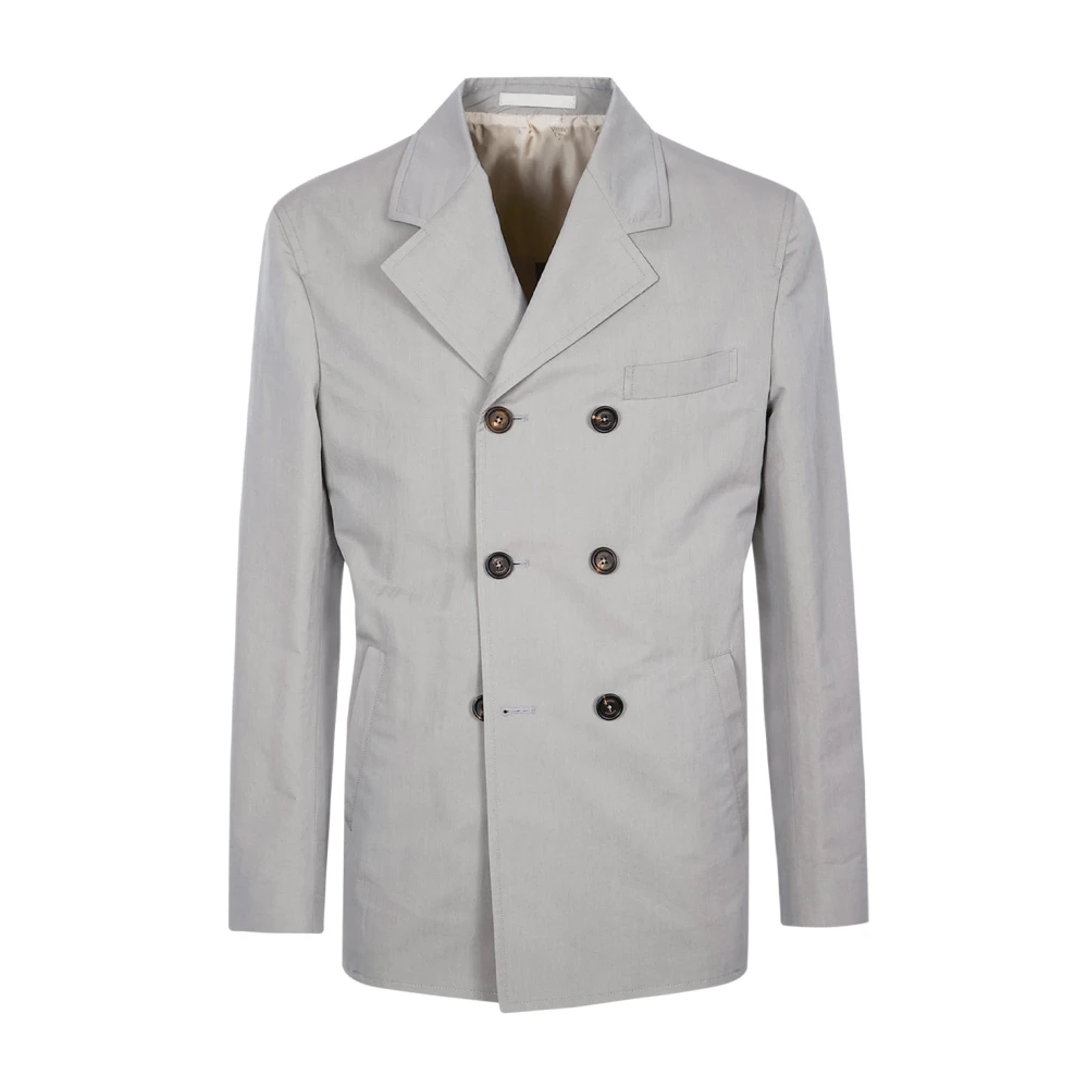 Eleventy Men's Green Blazers, 3XL, Peacoat Double-Breasted