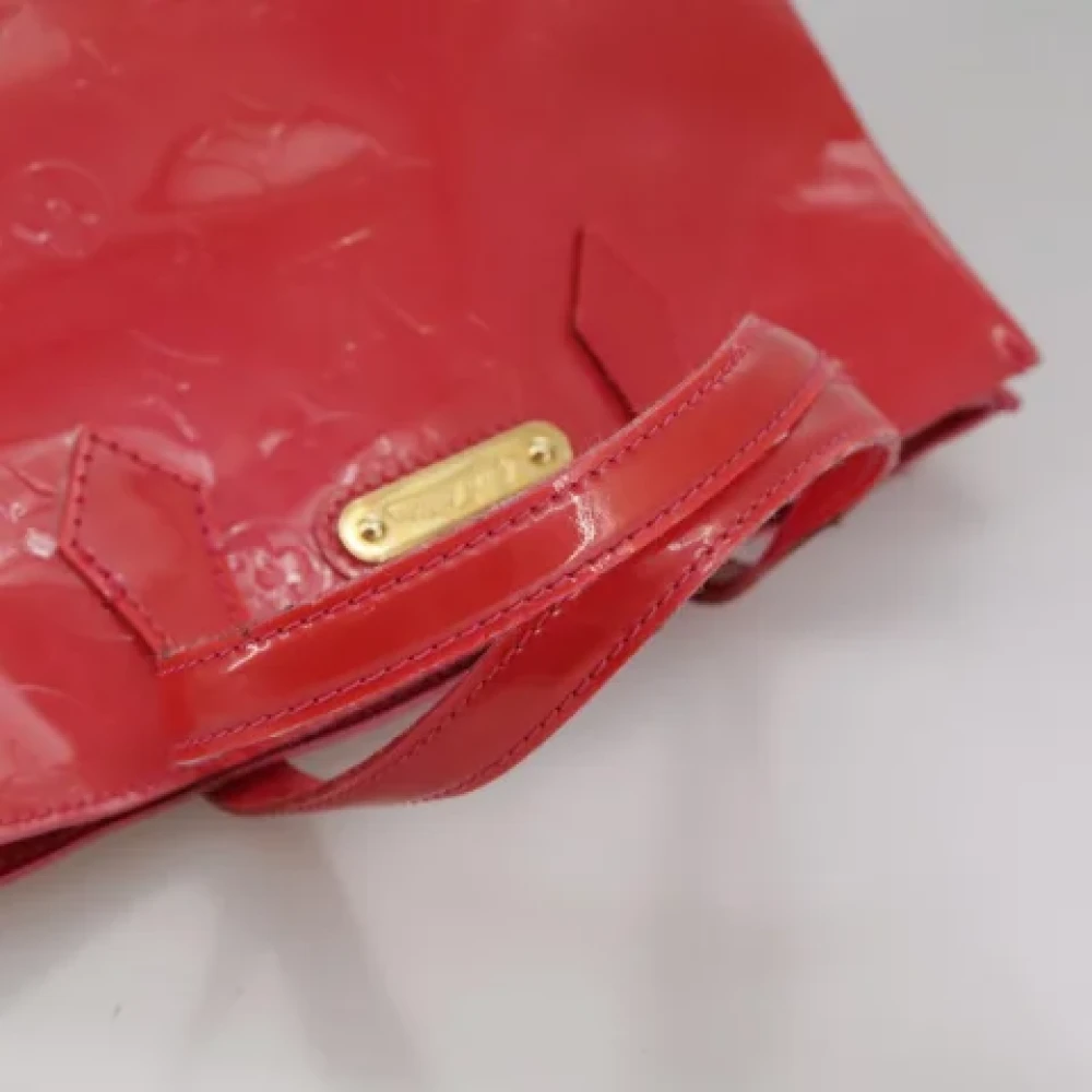 Louis Vuitton Vintage Pre-owned Leather handbags Red Dames