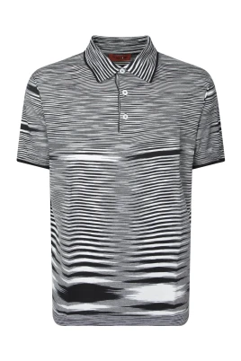 Svart Randig T-shirt