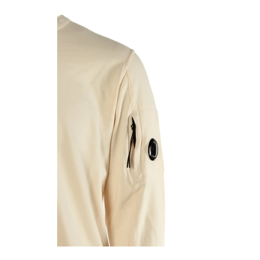 C.P. Company Beige Licht Fleece Trui Beige Heren