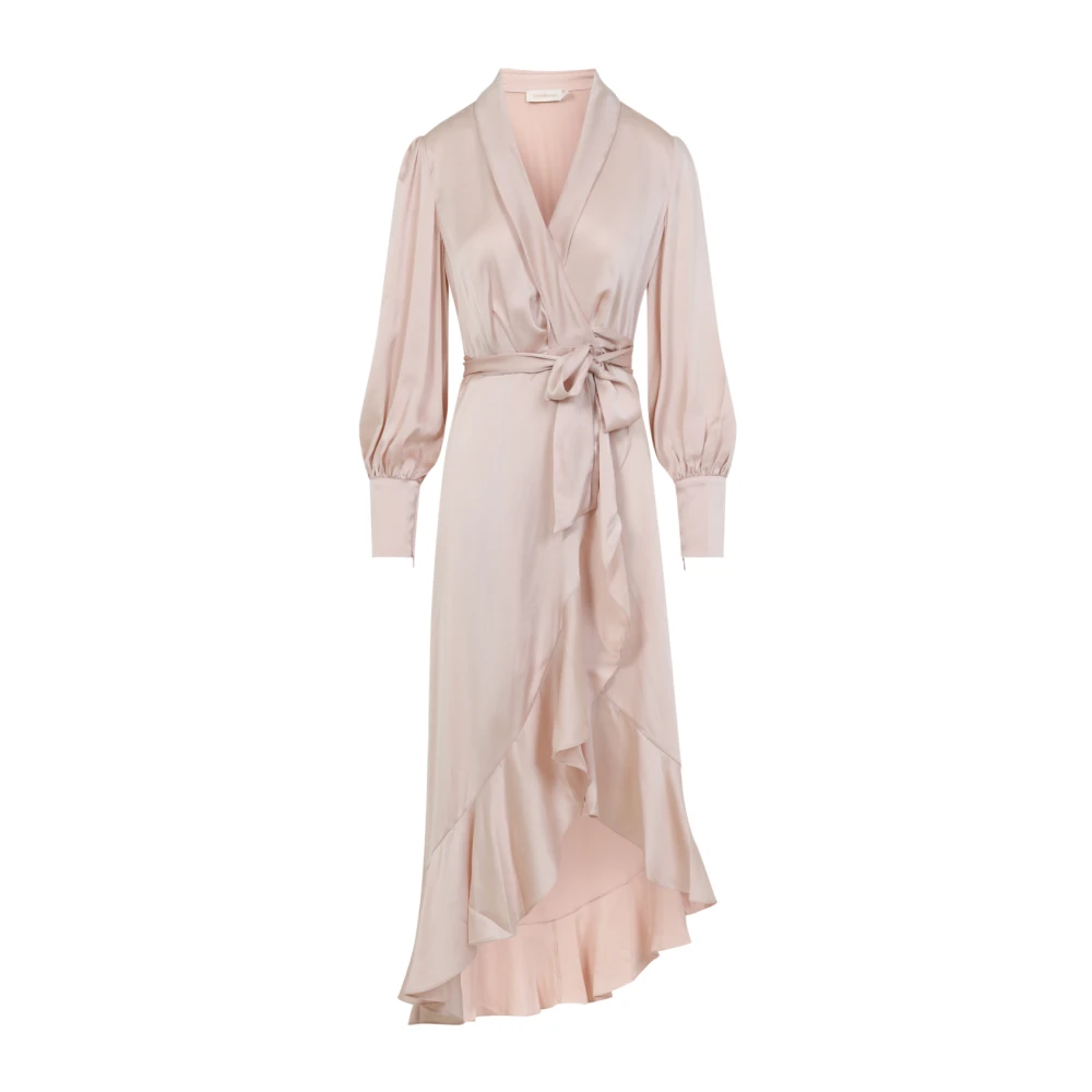 Zimmermann Elegante Nude & Neutrals Jurk Pink Dames
