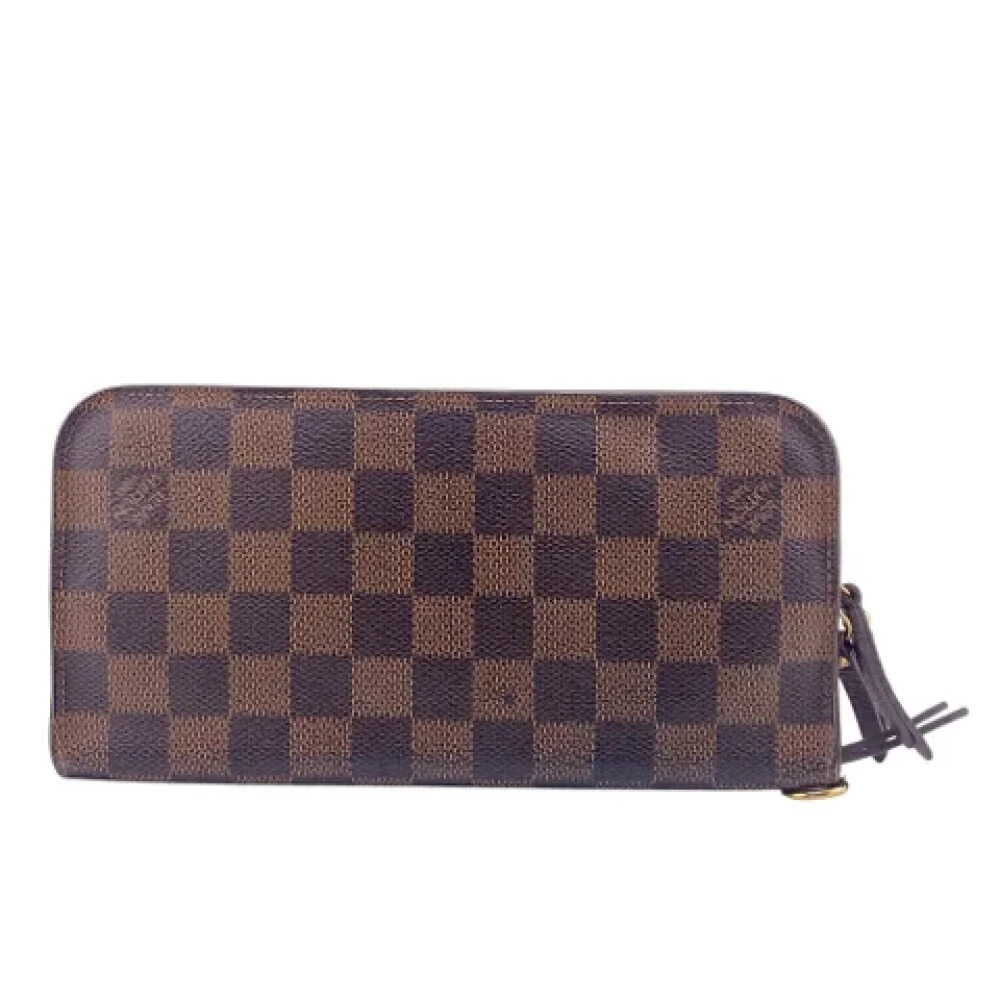 Louis Vuitton Vintage Pre-owned Canvas wallets Brown Dames