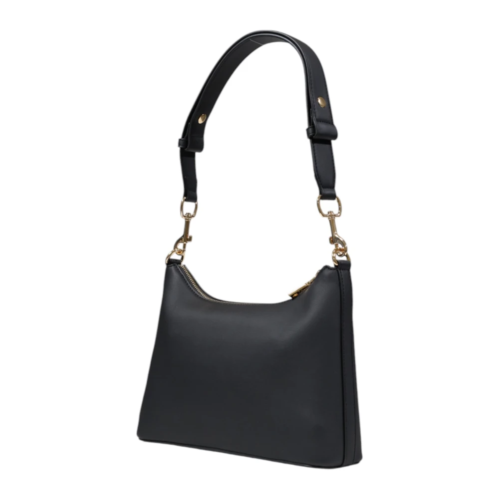 Love Moschino Middelgrote tassen Lente Zomer Collectie Polyurethaan Black Dames