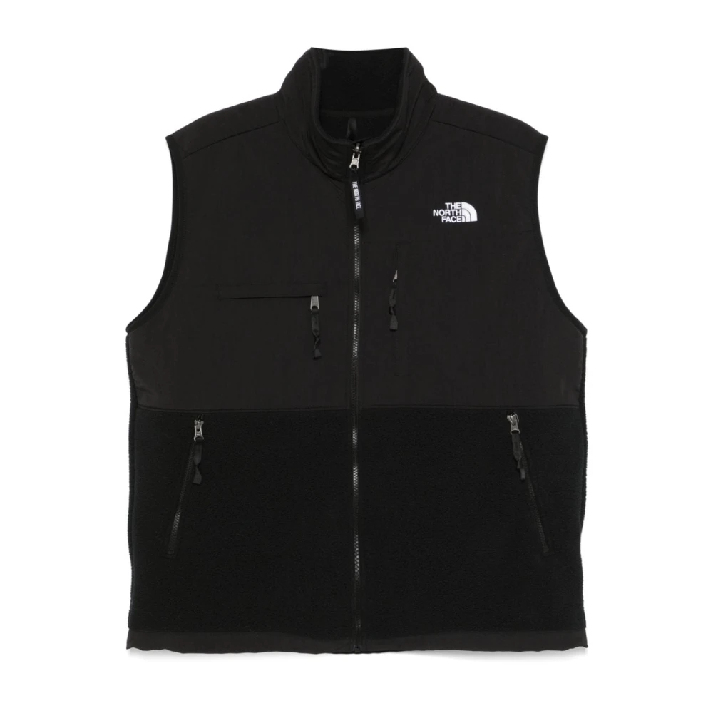The North Face Zwart Gebreide Kleding Aw24 Stijlvolle Jas Black Heren