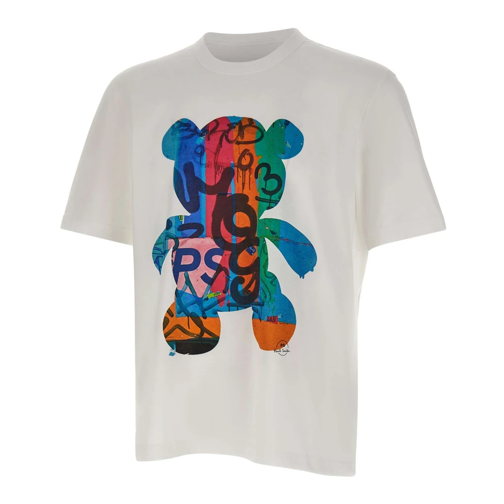 Paul Smith Hombre Blanco - Teddy T-Shirt - Tops - S