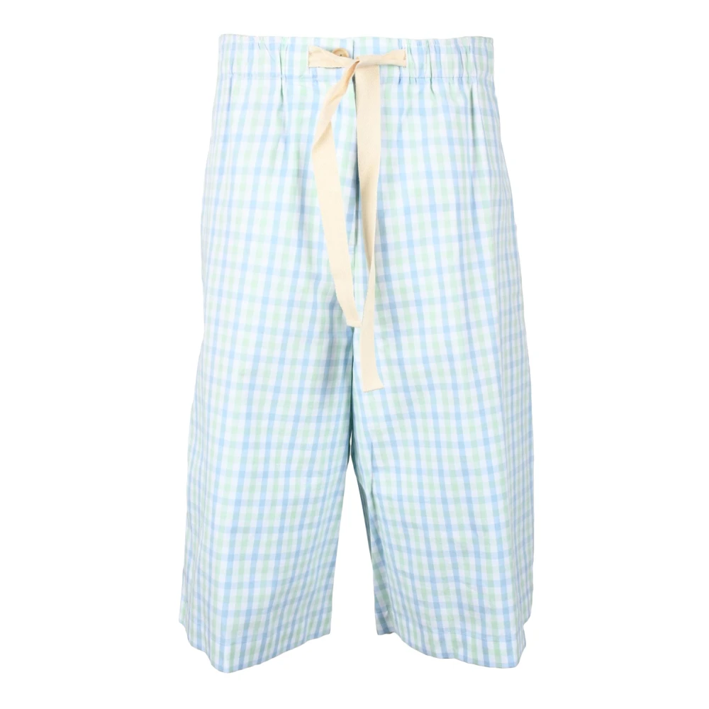 Semicouture Elegante Pantalone in Acetaat-Polyester Mix Blue Dames