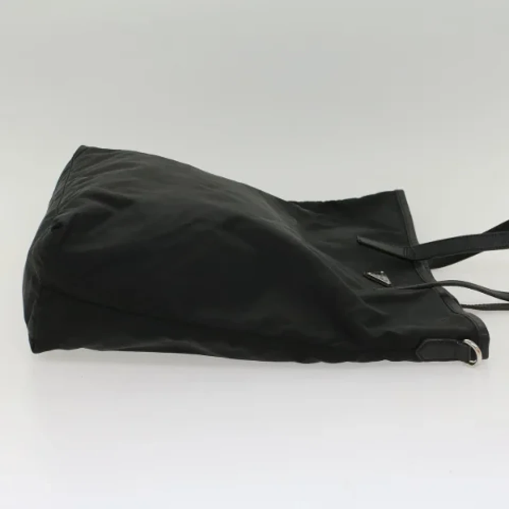 Prada Vintage Pre-owned Fabric totes Black Dames